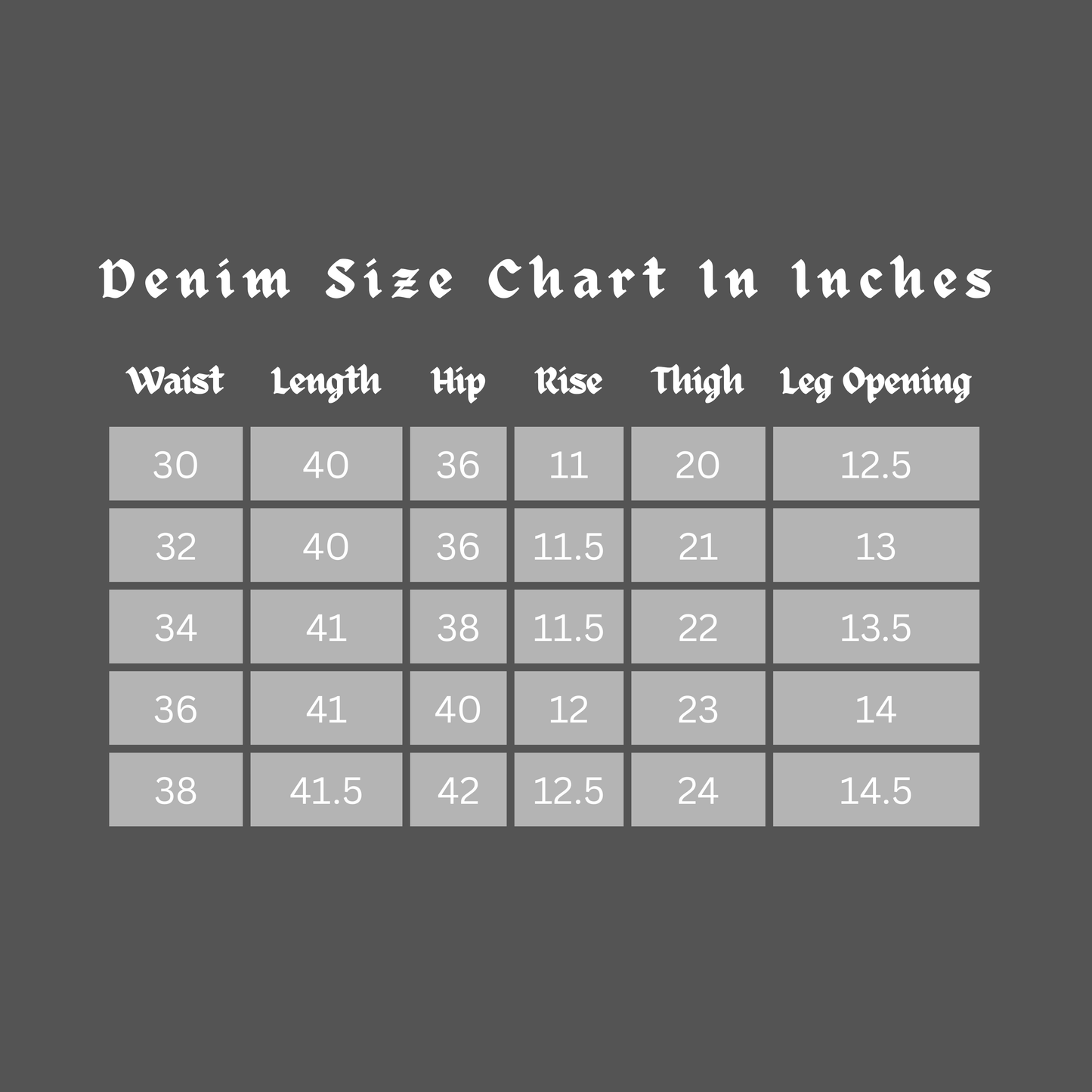 USPDP-08 ডেনিম প্যান্ট