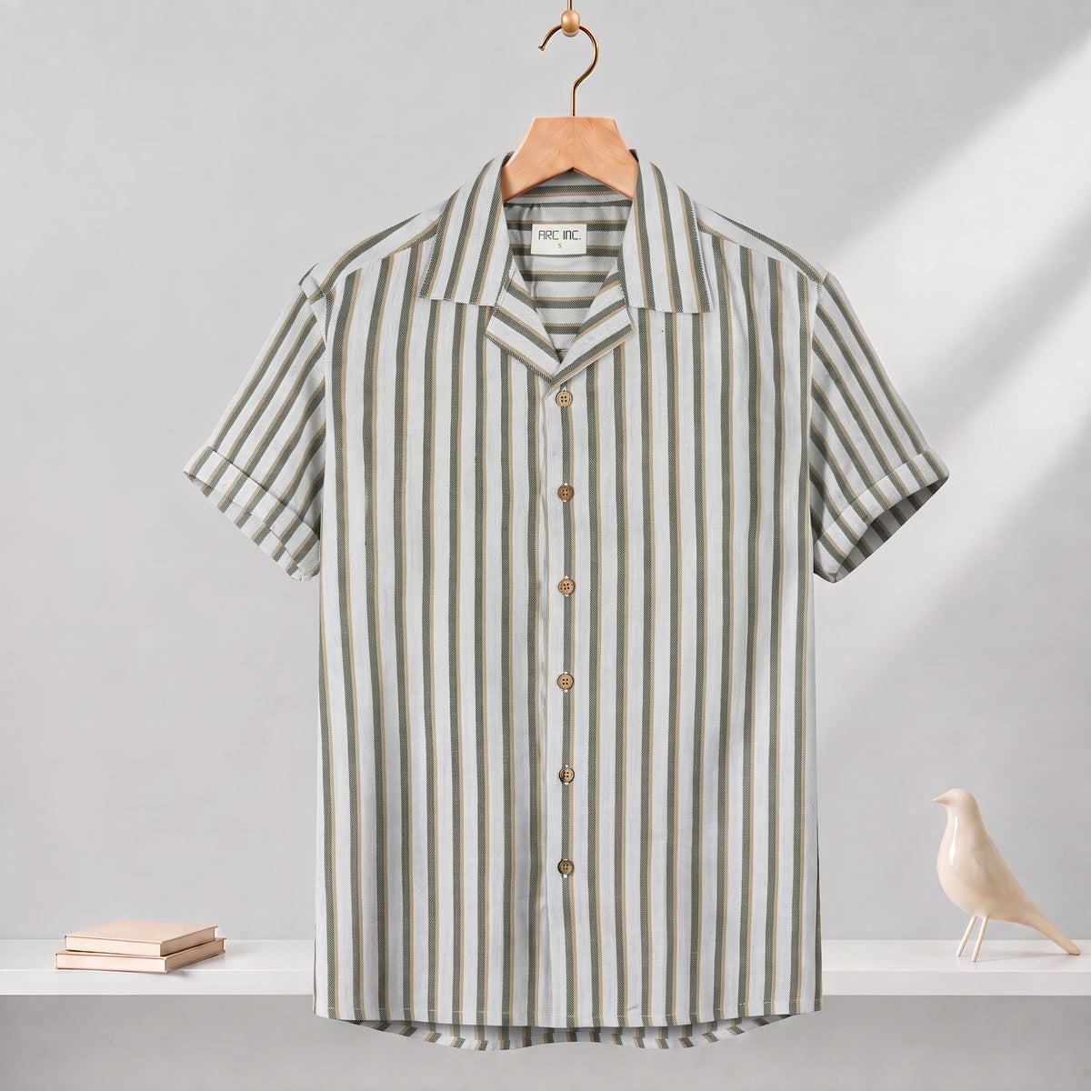 Cuban Half Shirt AHS-11