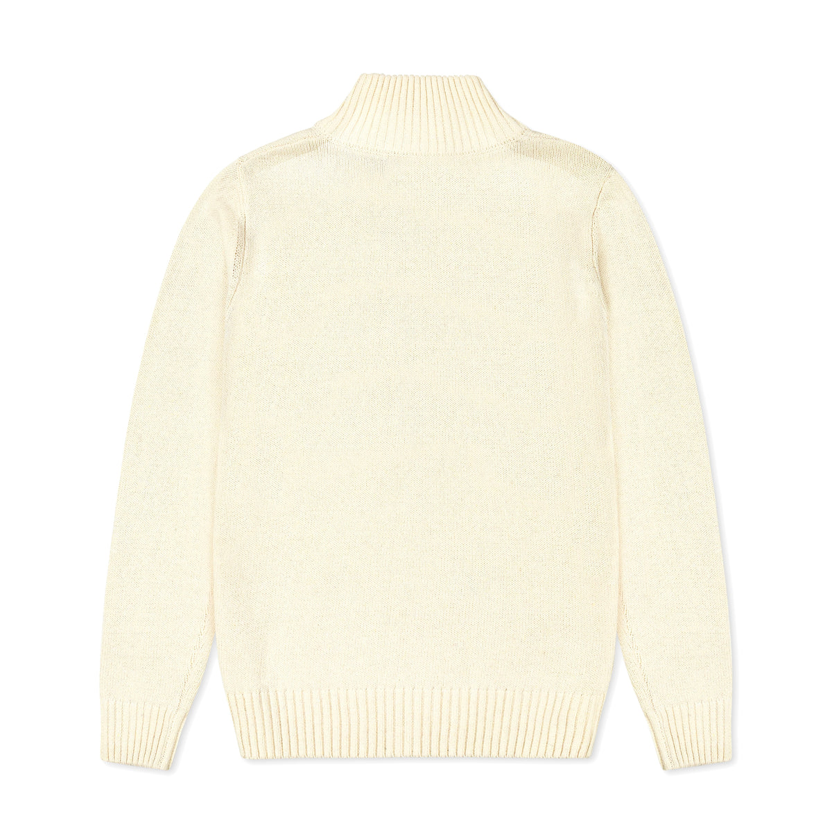 Quarter Zip Stripe Knitted Sweater QZS-33