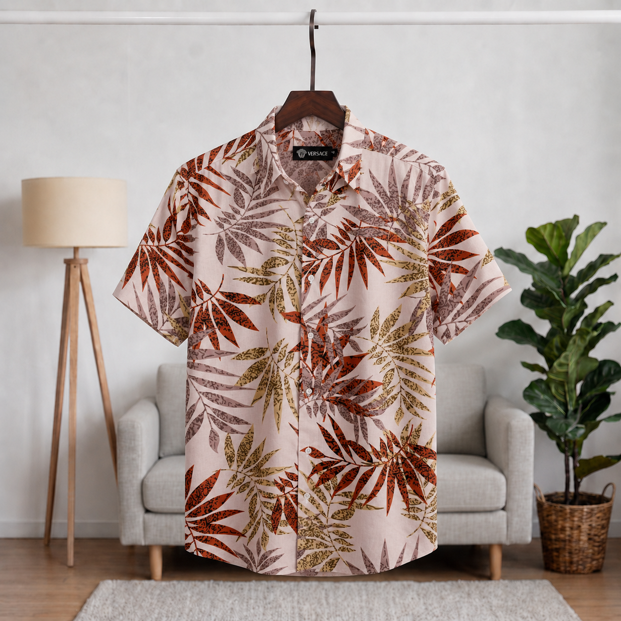 Hawaiian Half Shirt VHS-39