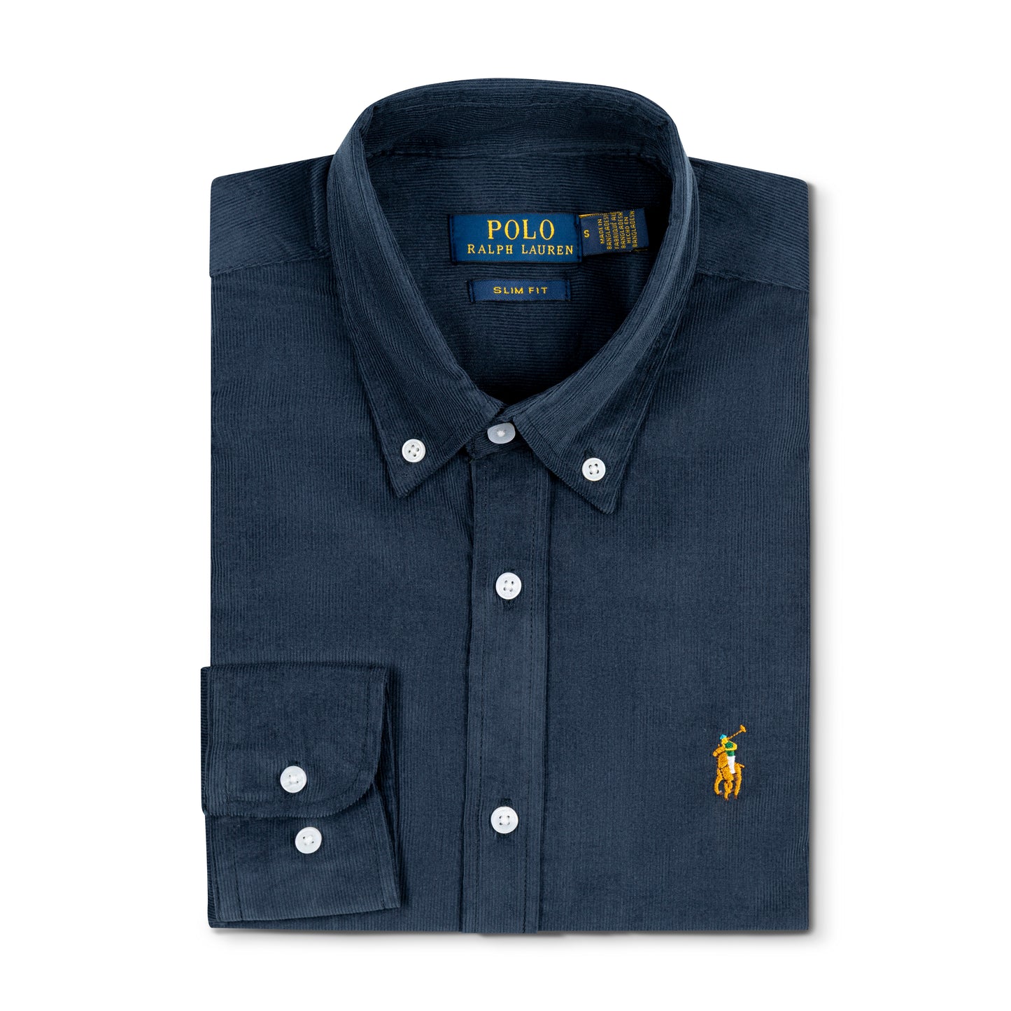 Midnight Navy Corduroy Shirt CS-17