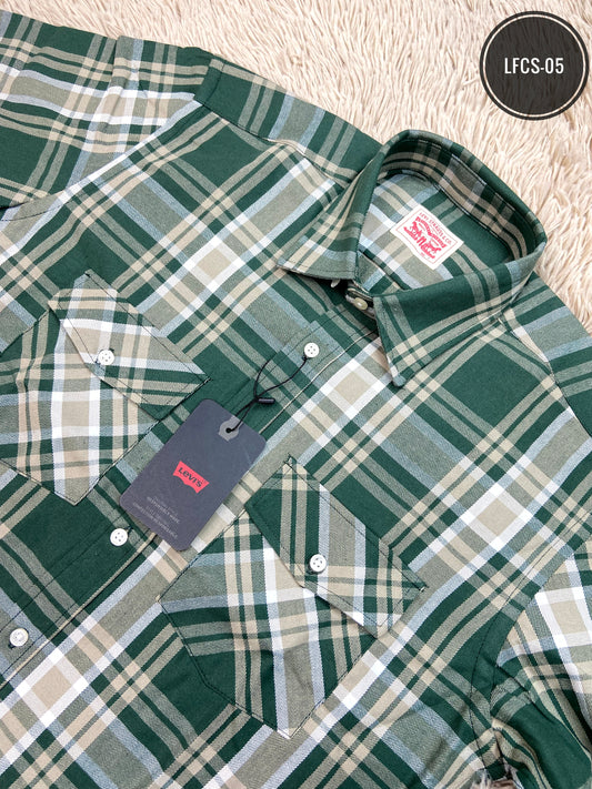 LFCS-05 Double Pocket Flannel Shirt