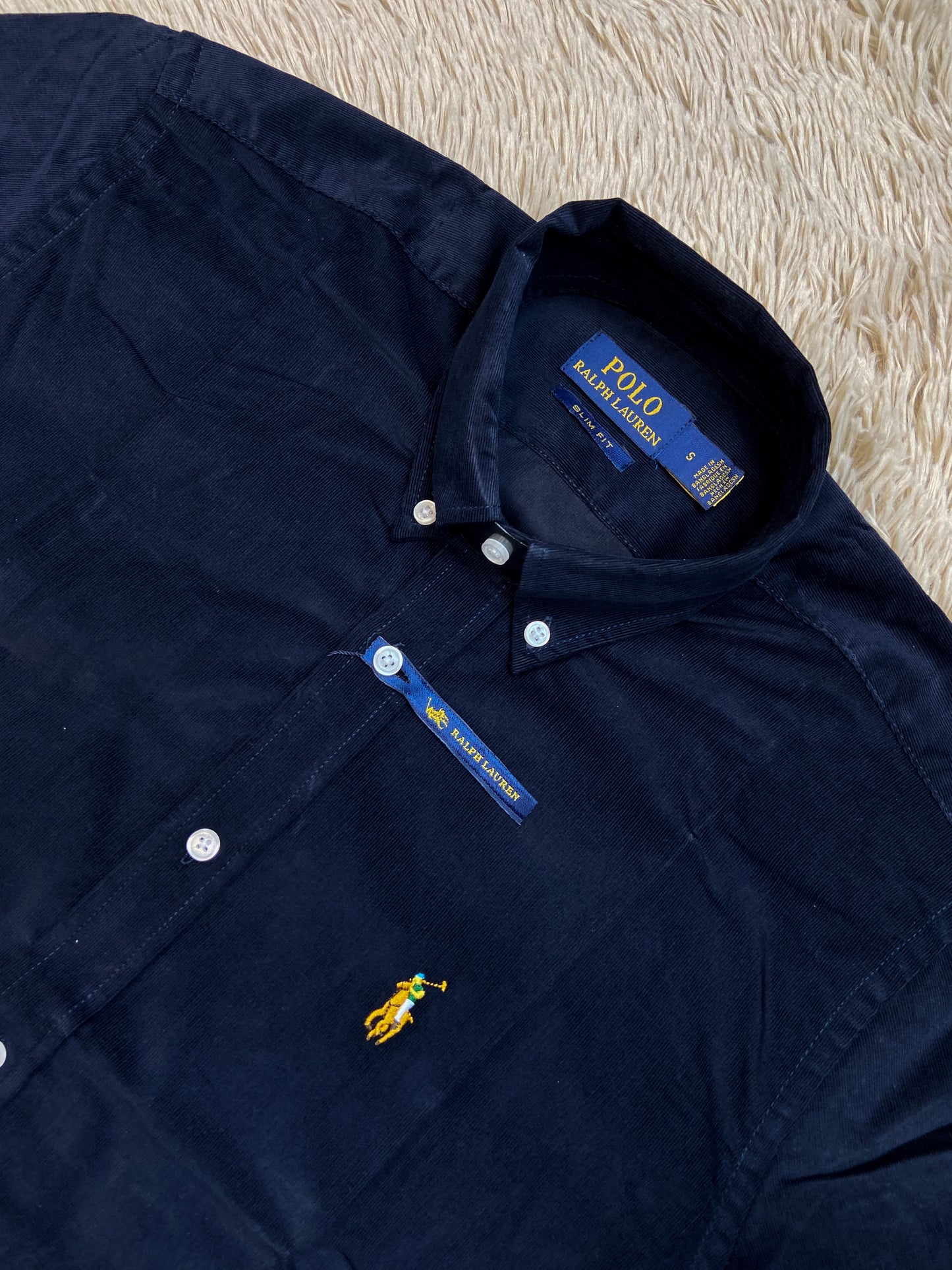 Corduroy Shirt Newport Navy