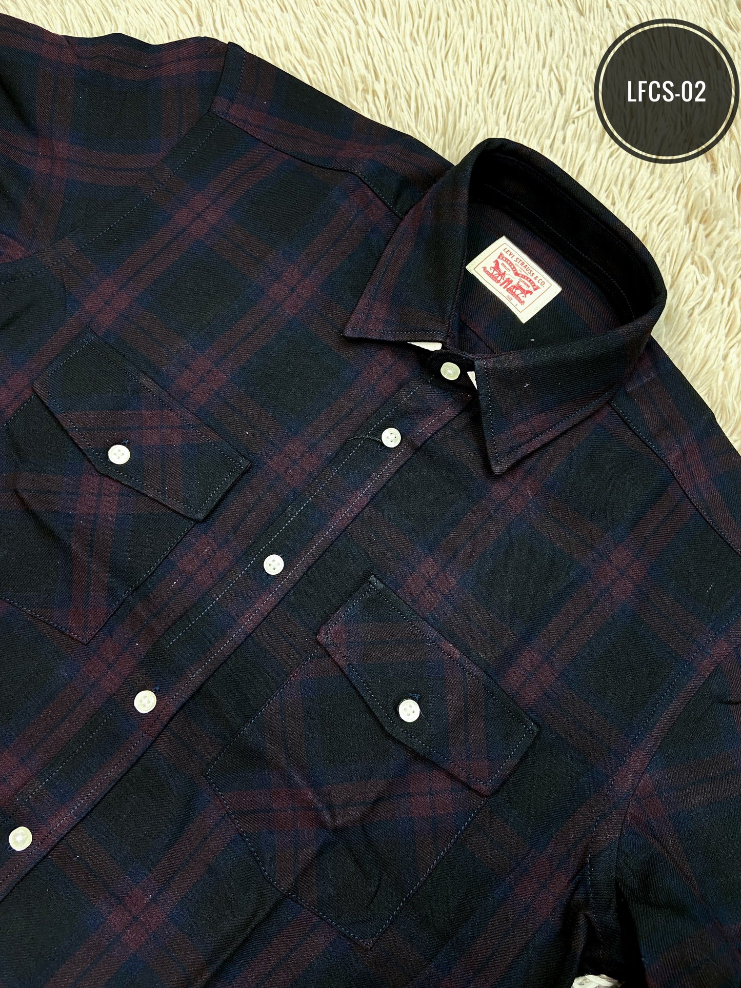 LFCS-02 Double Pocket Flannel Shirt