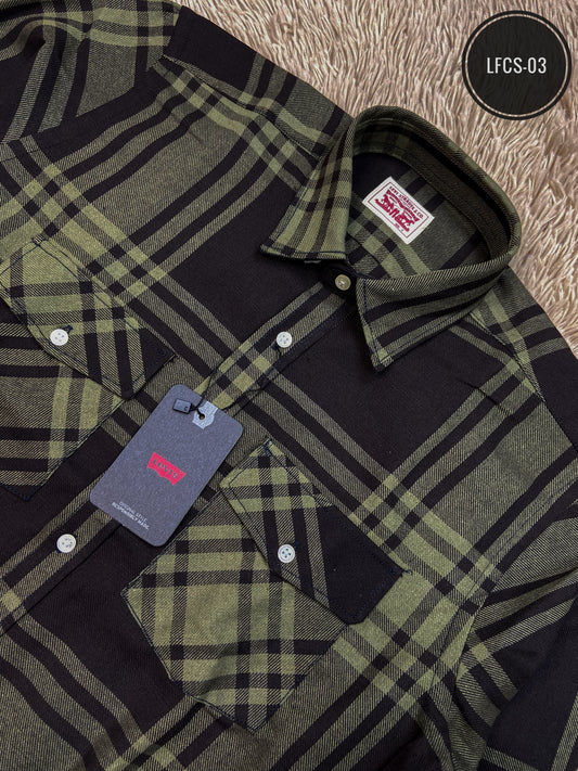 LFCS-03 Double Pocket Flannel Shirt