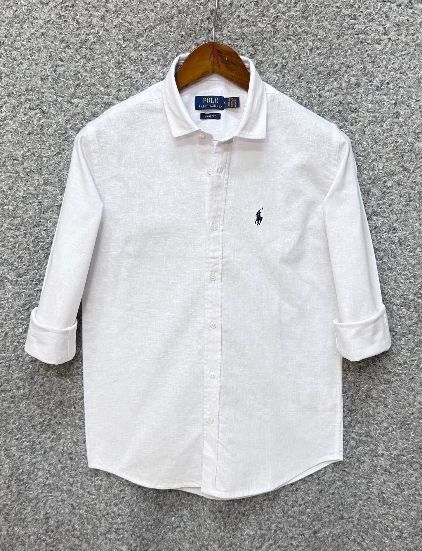 Linen Casual Shirt Crisp White RLCS-61