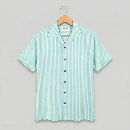 Cuban Half Shirt AHS-16