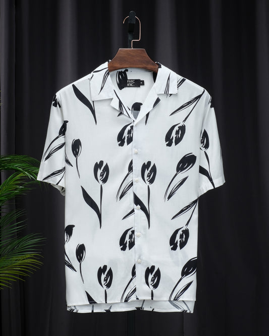 Cuban Half Shirt AHS-36