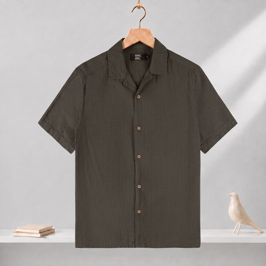 Cuban Half Shirt AHS-25