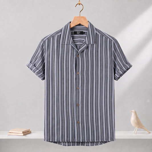 Cuban Half Shirt AHS-28