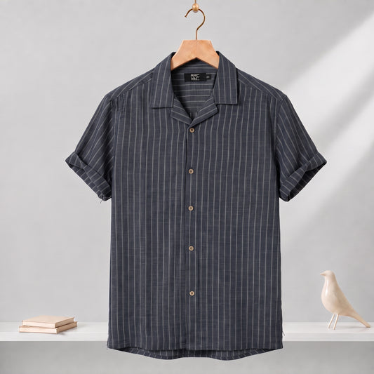Cuban Half Shirt AHS-17