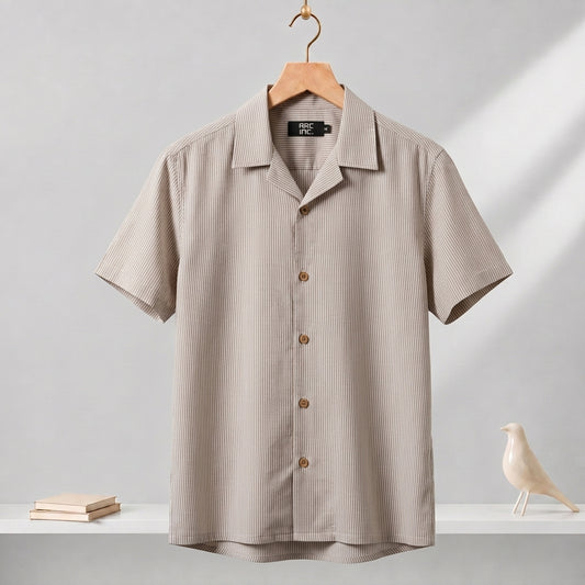 Cuban Half Shirt AHS-18