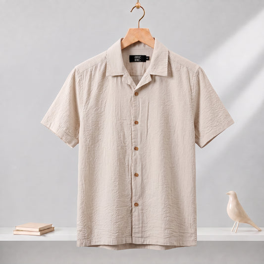 Cuban Half Shirt AHS-19