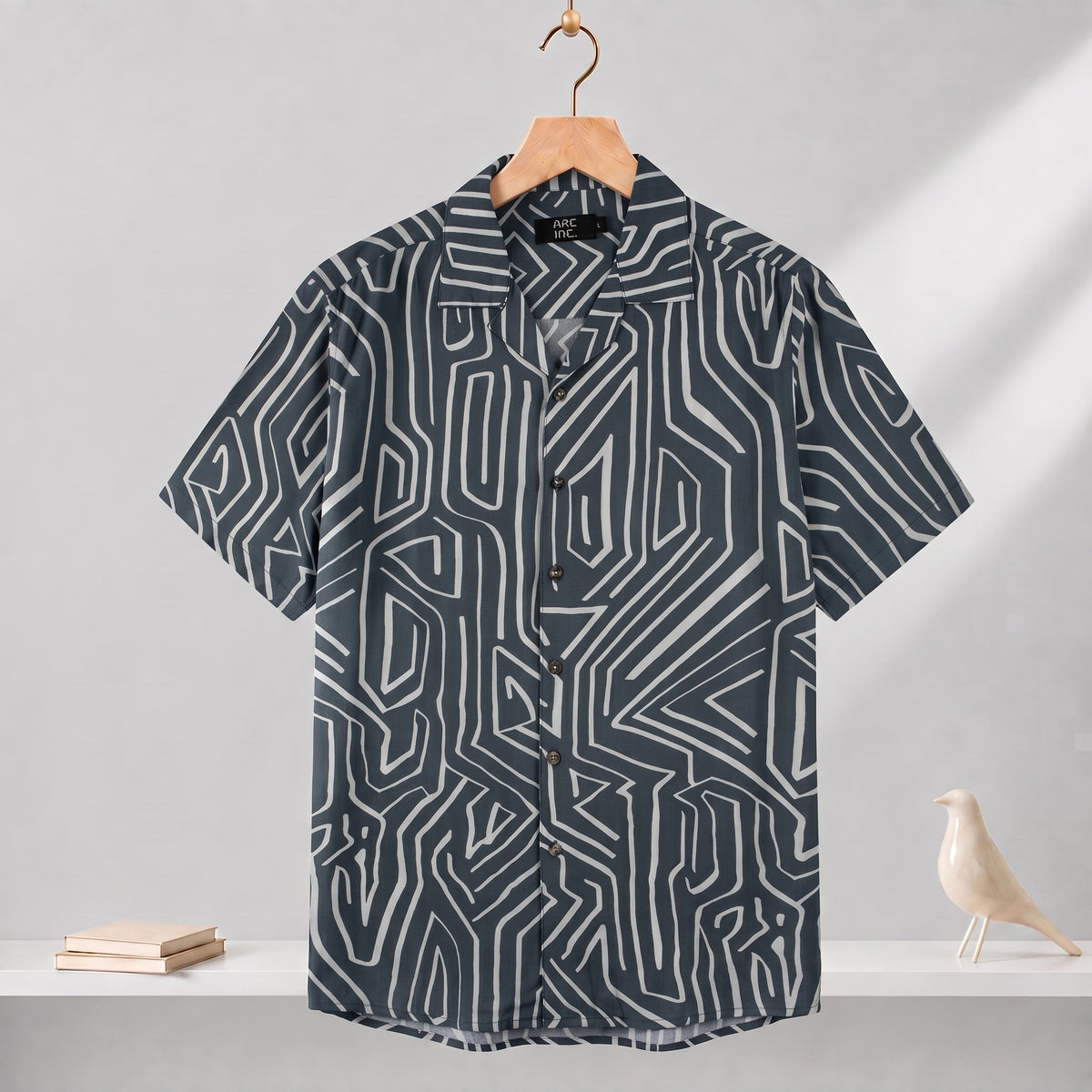 Cuban Half Shirt AHS-33