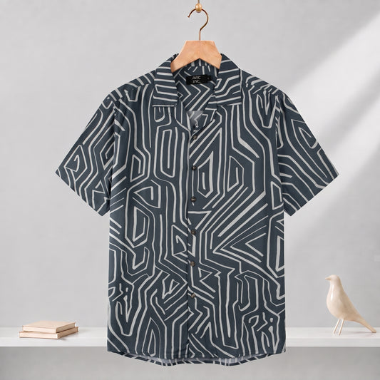 Cuban Half Shirt AHS-33