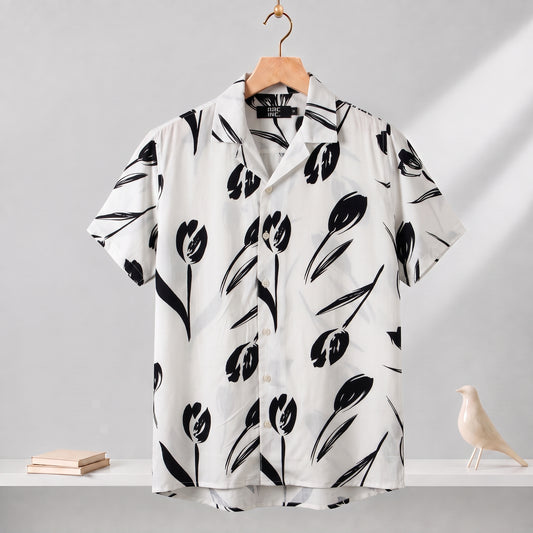 Cuban Half Shirt AHS-36