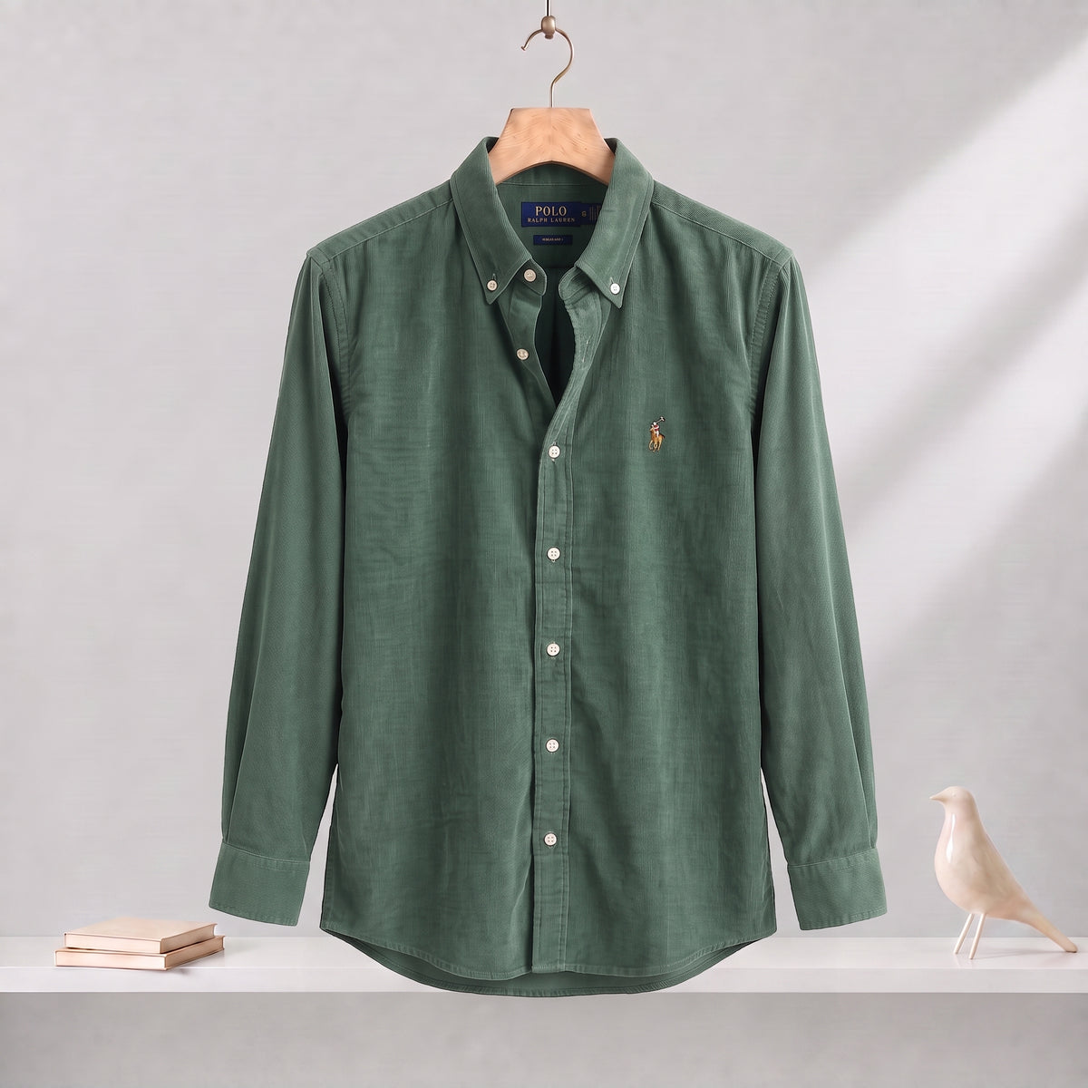 Pine Green Corduroy Shirt CS-32