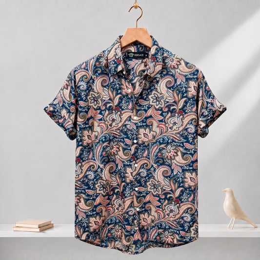 Hawaiian Half Shirt VHS-43