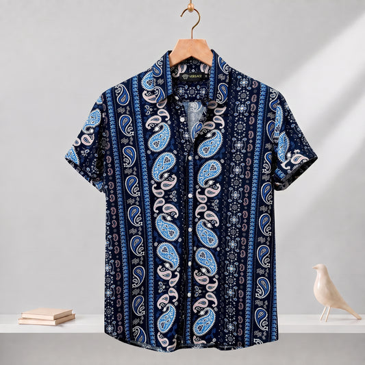 Hawaiian Half Shirt VHS-45