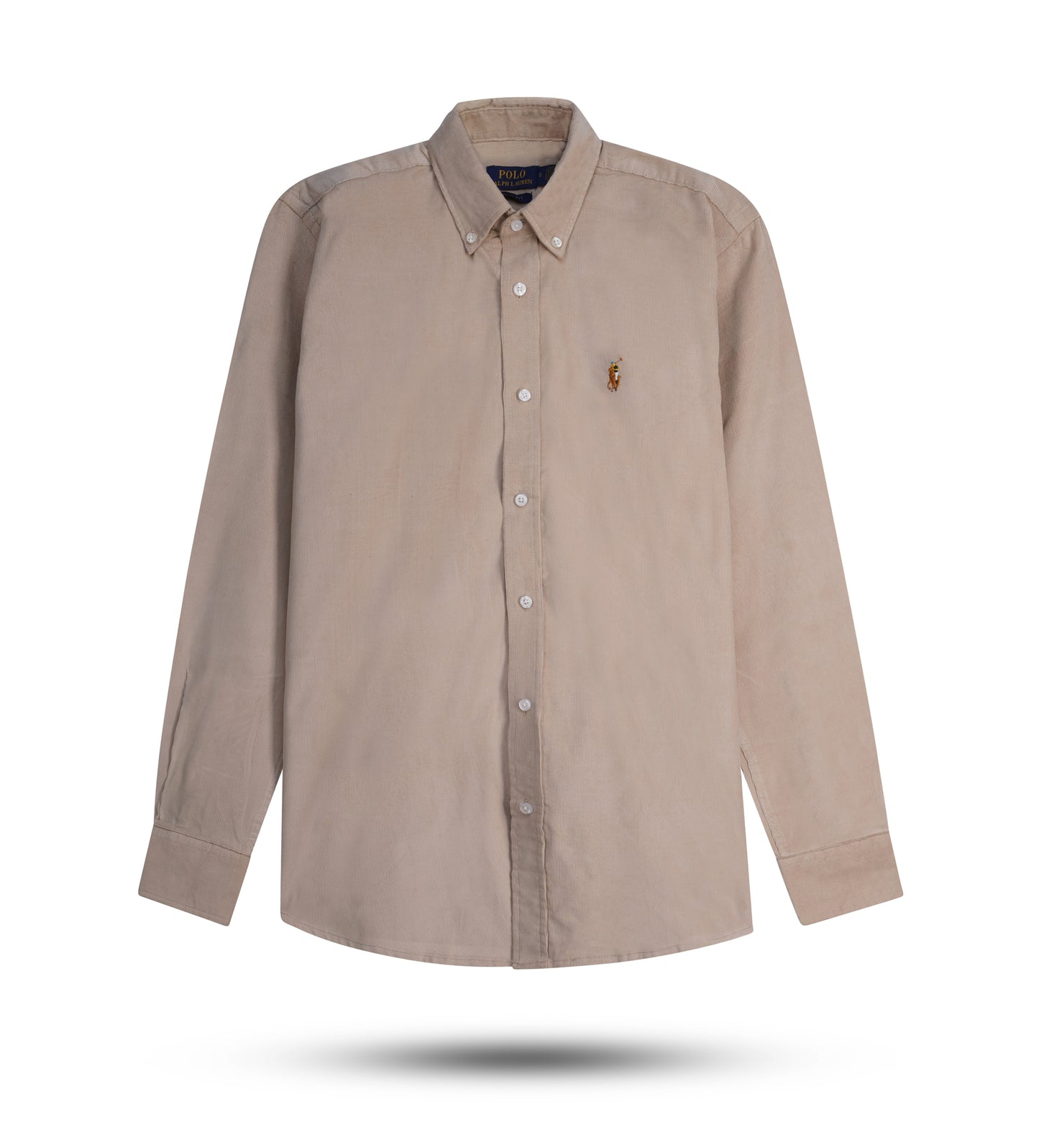 Corduroy Shirt Cream Beige CS-03