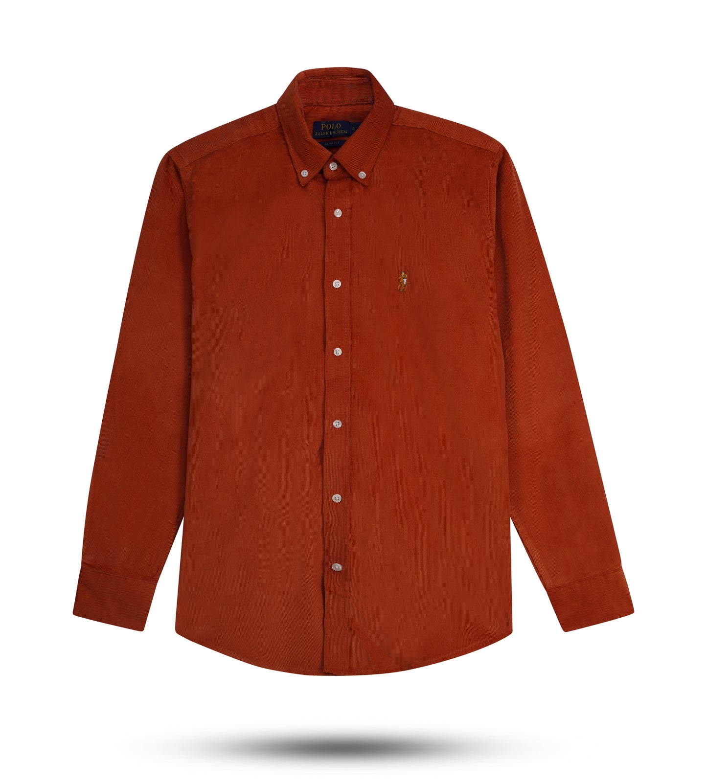Corduroy Shirt Orange CS-05