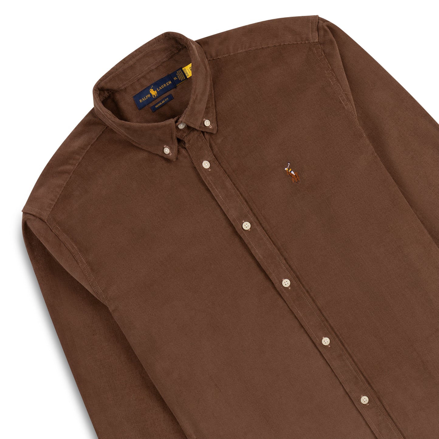 Corduroy Shirt Walnut CS-28