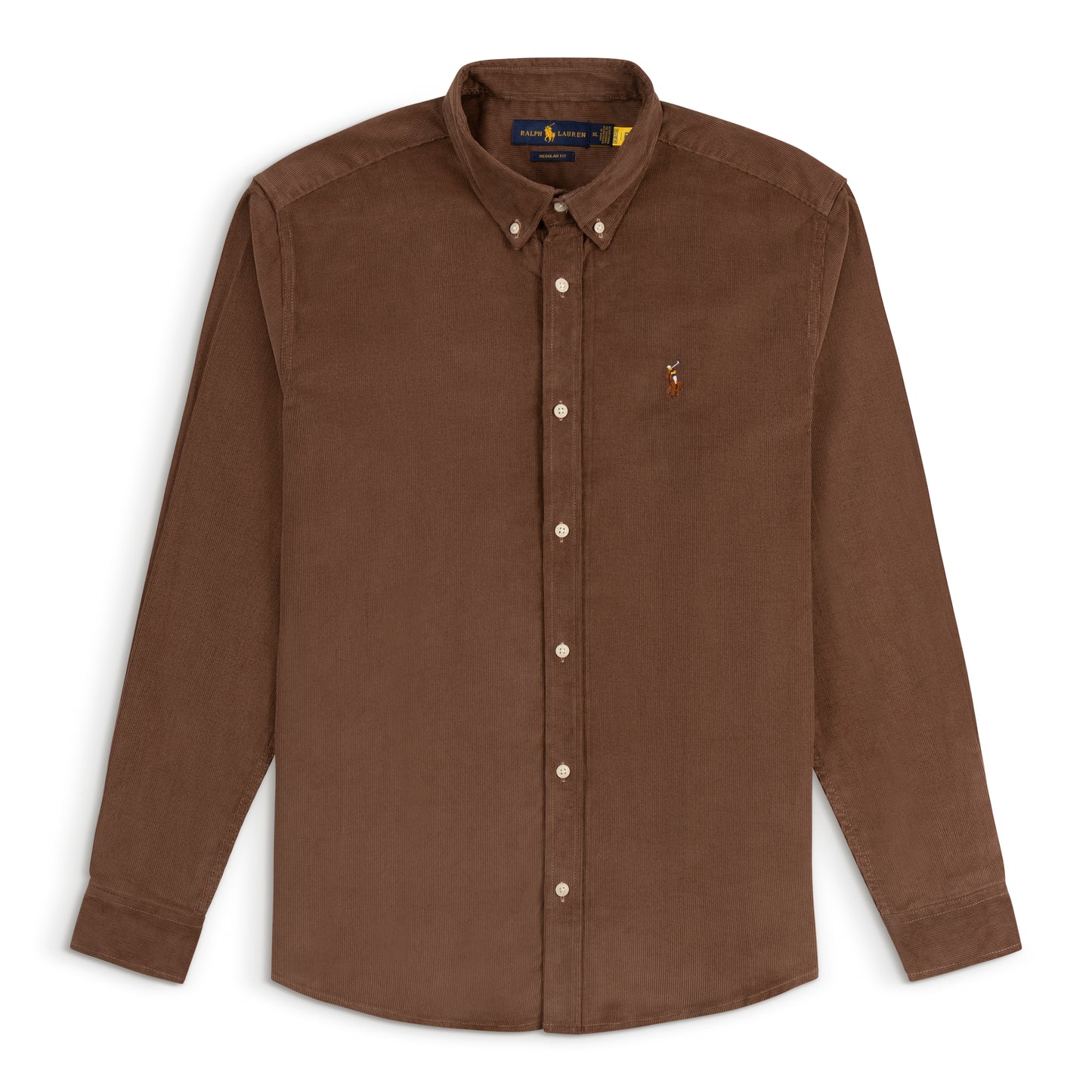 Corduroy Shirt Walnut CS-28