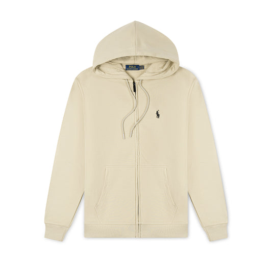 Full Zipper Hoodie Beige FZH-05