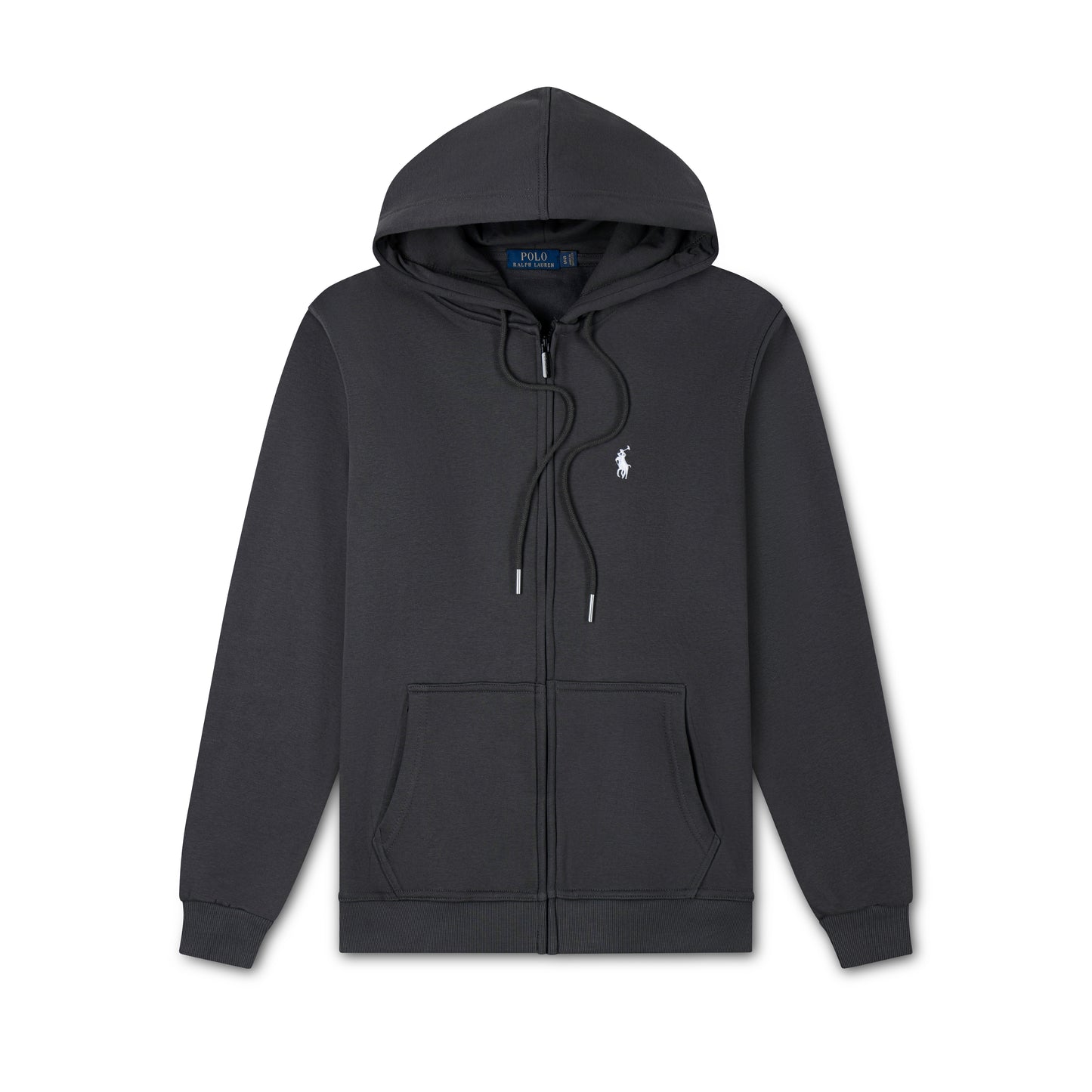 Full Zipper Hoodie Charcoal Grey FZH-06