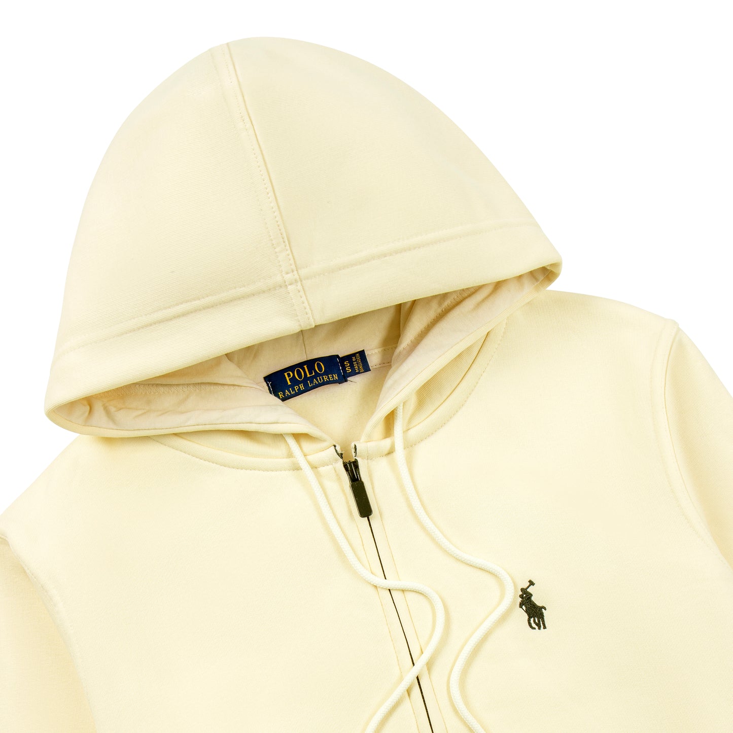 Full Zipper Hoodie Cream FZH-07