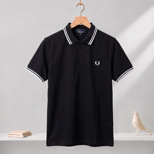 Polo T-Shirt Black PTS-38