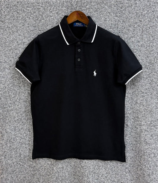 Polo T-Shirt Black PTS-53