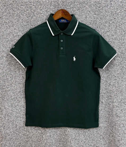 Polo T-Shirt Bottle Green PTS-55