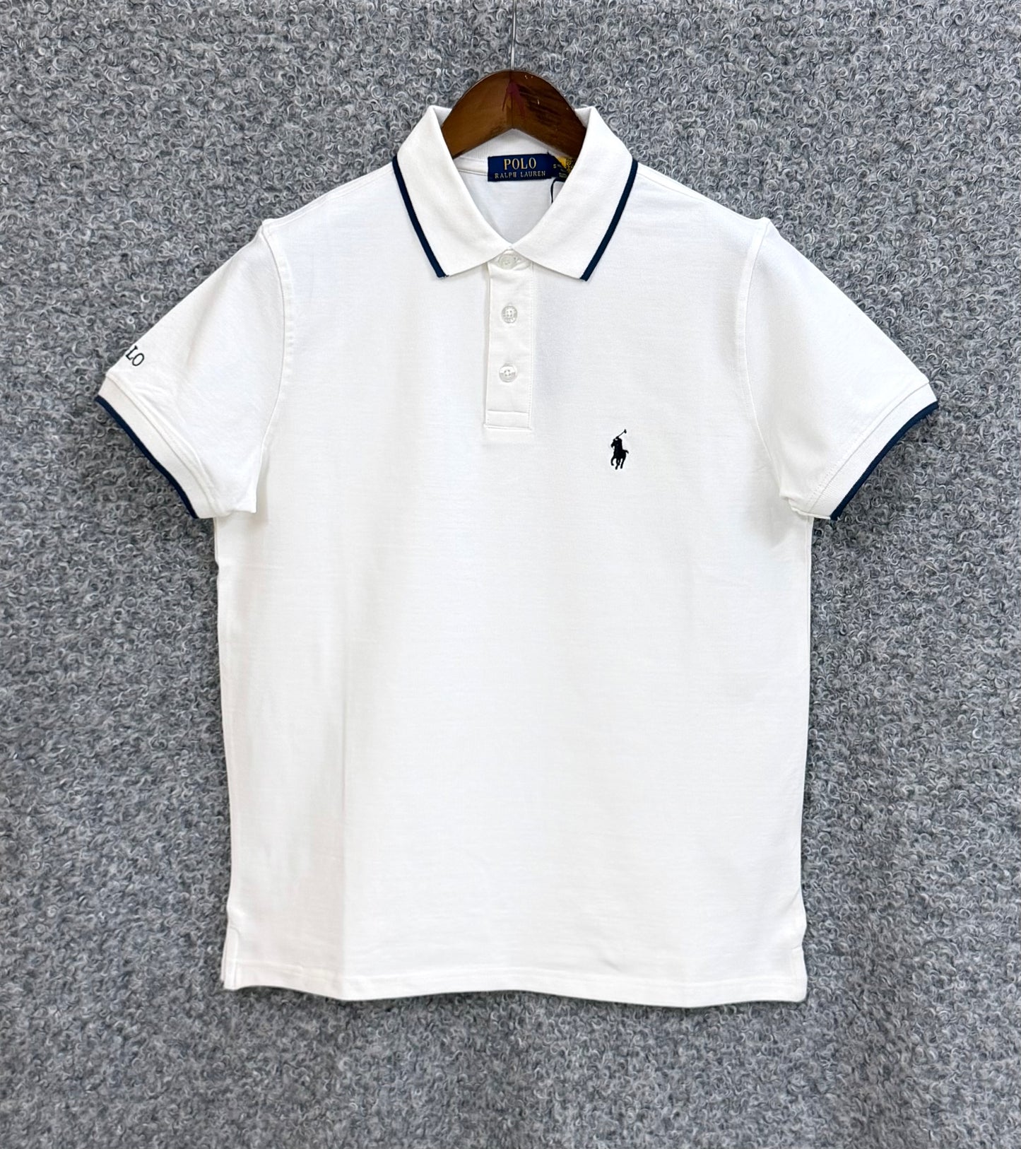 Polo T-Shirt White PTS-56