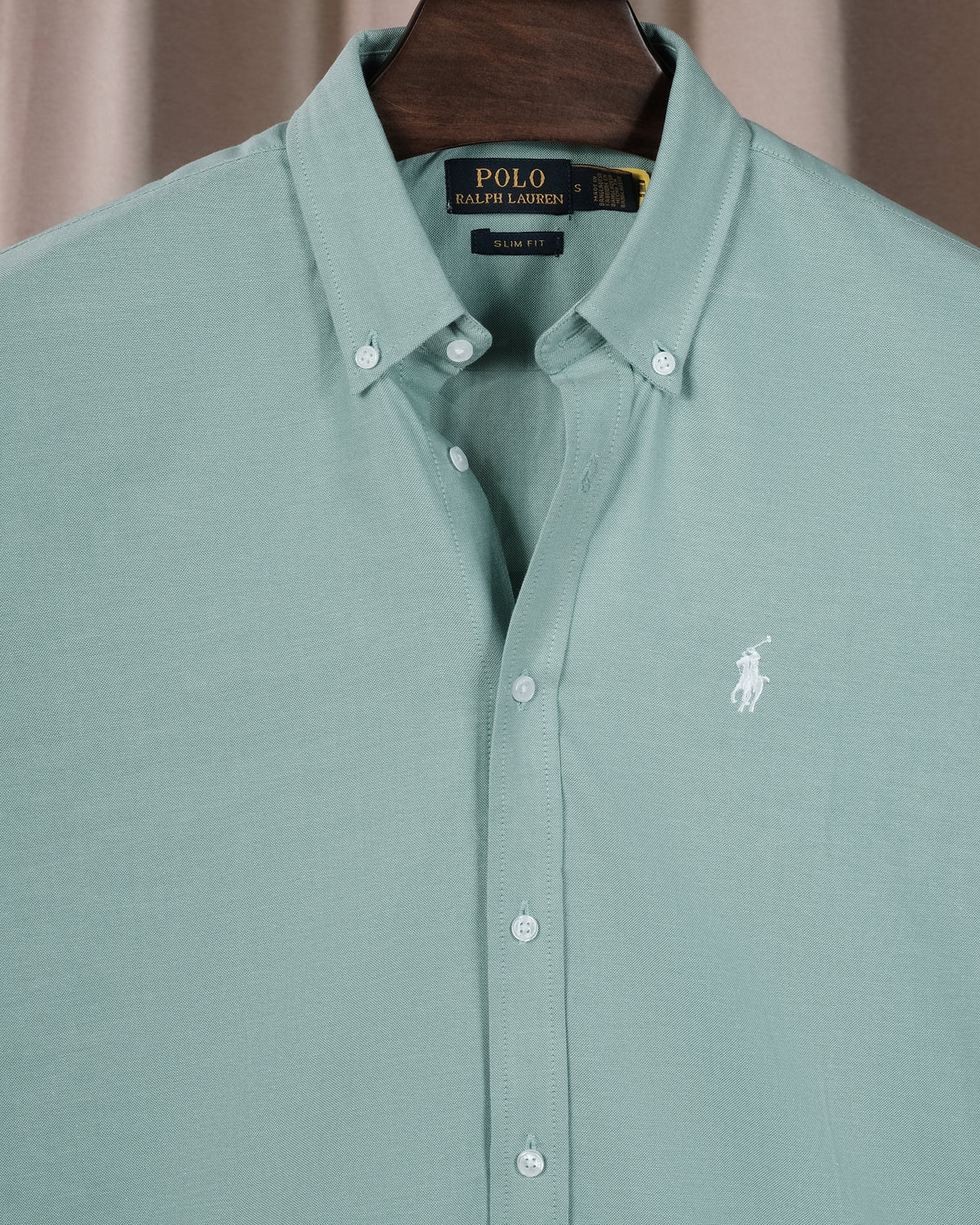 Solid Oxford Shirt Mint Green RLCS-83