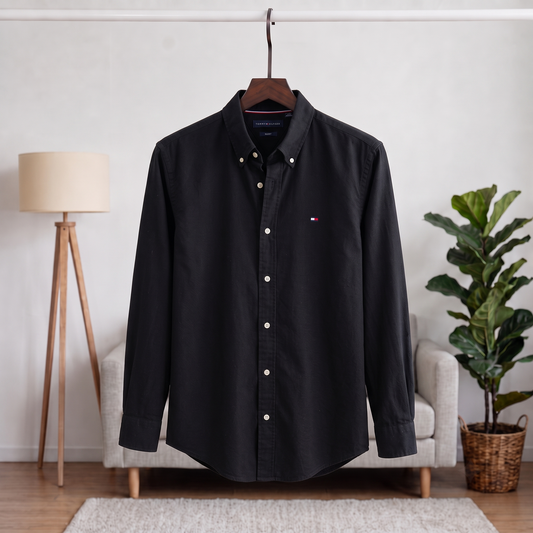 THCS-58 Casual Shirt Black