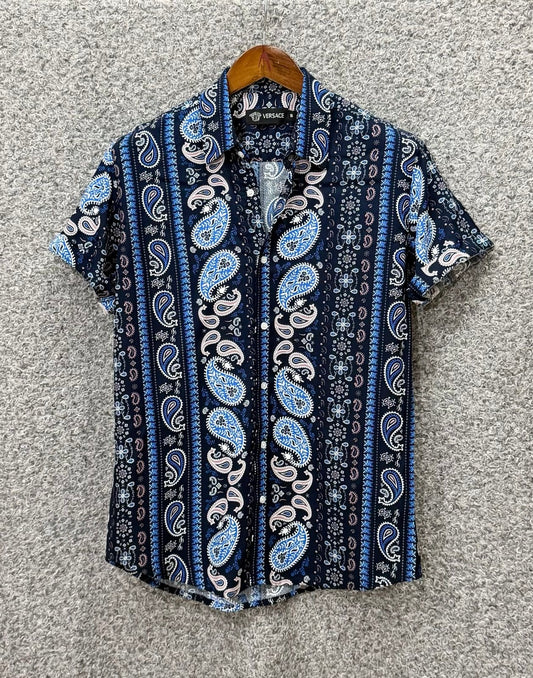 Hawaiian Half Shirt VHS-45